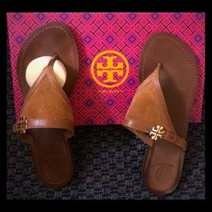 TORY Burch Eloise Flat Suede Sandal